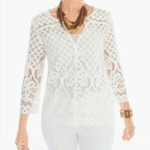 Chico's Top Lace